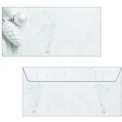 50 SIGEL Weihnachtsbriefumschläge Modern Christmas DIN lang ohne Fenster