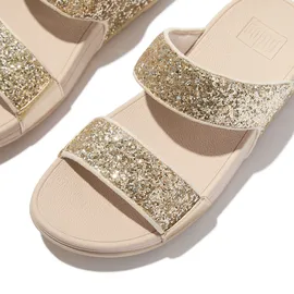 FitFlop LULU MULTI-TONAL GLITTER SLIDES - 39 EU