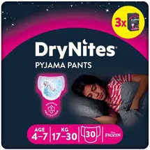 DryNites Pyjama Unterhosen Mädchen 17-30 kg 3 x 10 Stück