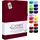 Camry Spannbettlaken für Babybett & Kinderbett, 60x120-70x140 cm, Jersey Spannbetttuch Baumwolle, Bordeaux