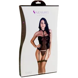 Unterwäsche-Set S Pleasures Schwarz (Einheitsgröße)