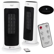 adlereurope Heizlüfter AD7783 2000 W Weiß