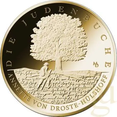1/2 Unze Goldmünze - 100 Euro Meisterwerke der deutschen Literatur - Die Jude...