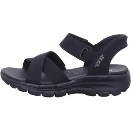 SKECHERS 163534 BBK EASY Going - Somewhere SUNNY Schwarz Sandal Gr. 41