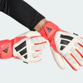 adidas Predator Match Fingersave Weiß/Lucid Red/Black 10