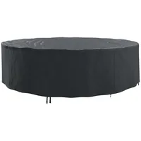 VidaXL Gartenmöbelabdeckung Schwarz 320 x 320 x 85 cm