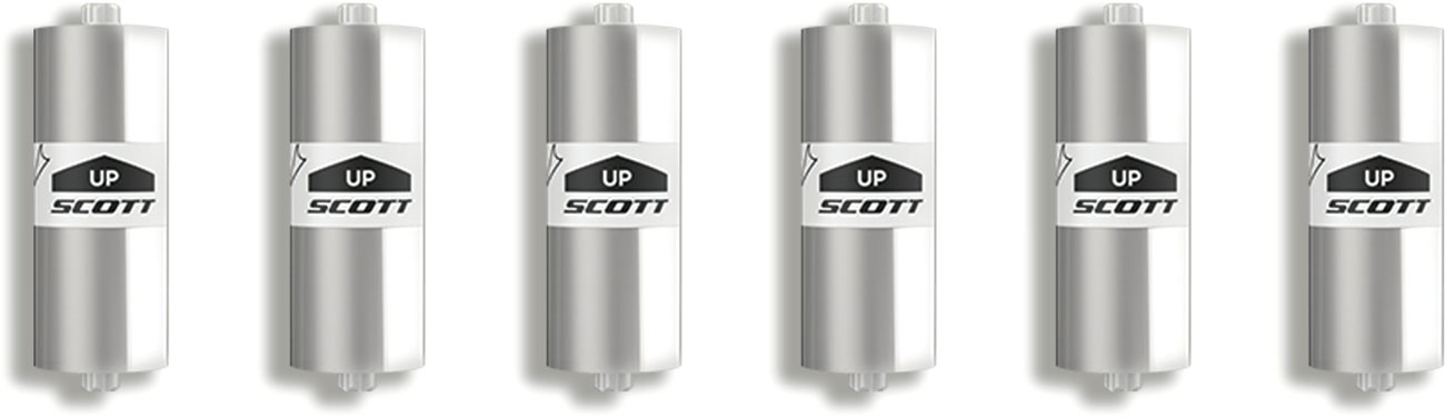 Scott Works 50mm, recharges de couches g - Net - 6 Unités