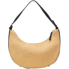 Marc O'Polo Senja Schultertasche Baumwolle Beige/Braun