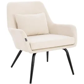 Home Deluxe Lounge-Sessel ORION Polyester 79 x 67 x 74 cm Beige