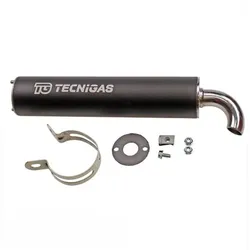 Endschalldämpfer Tecnigas Next-R 2-Loch schwarz