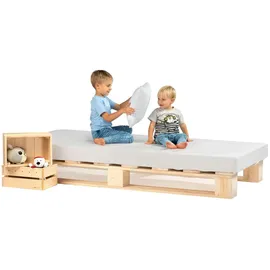 sunnypillow 90 x 200 cm Naturbeige