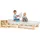 sunnypillow 90 x 200 cm Naturbeige