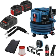 Bosch GAS 18V-12 MC inkl. 2 x 12,0 Ah Akku+ Ladegerät