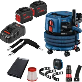 Bosch GAS 18V-12 MC inkl. 2 x 12,0 Ah Akku+ Ladegerät