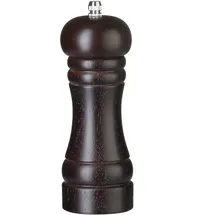 HENDI Pfeffermühle 16,5 cm Holz dunkel unbefüllt