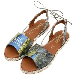 Sandale DOGO "Damen Hazel All Beauty is in You Vegan Damen Sandalen/", Damen, Gr. 38, Normalschaft, schwarz, Lederimitat, Schuhe, Vegan