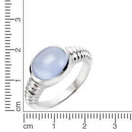 Jamelli Silber-Ring mit Edelstein | Gr.: 56,