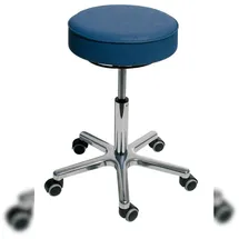 Proregal Drehhocker Indianapolis Kunstleder 53 x 46-59 x 53 cm Lichtblau