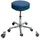 Proregal Drehhocker Indianapolis Kunstleder 53 x 46-59 x 53 cm Lichtblau