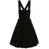 Hell Bunny Dakota Pinafore Dress Latzkleid Schwarz M