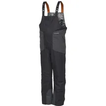 Savage Gear Heatlite Thermo Bib and Brace Black Ink/Grey - Angelhose, Größe:L
