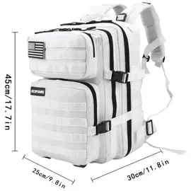 elitrainx Elitex Training 25l Tactical Rucksack Weiß