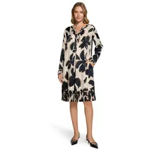 Betty Barclay Tunikakleid Blusenkleider Beige/Schwarz 44
