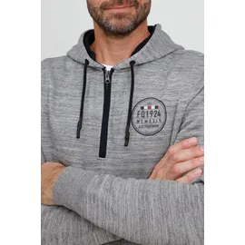 FQ1924 Hoodie grau/ schwarz XXL