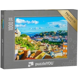 puzzleYOU Puzzle Puzzle 1000 Teile XXL „Alfama-Viertel in Lissabon, Portugal“, 1000 Puzzleteile, puzzleYOU-Kollektionen Portugal