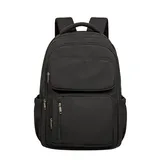 WEPLAN Schulrucksack Mädchen Jungen Rucksack Schule Teenager,Wasserdicht Rucksack School Bag,Schulranzen Laptop Rucksack Damen,Schultasche Travel Backpack Daypacks für Uni Schule Reise,M1-Schwarz
