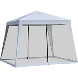 Outsunny Pavillon mit Moskitonetz 300 x 300 x 235 cm (LxBxH)