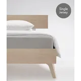 FLEURESSE Jenny C 001115 Single-Jersey 140 x 200 - 160 x 200 cm grau