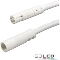 ISOLED Mini-Plug RGB Verlängerung male-female, 3m, 4-polig, weiß, max.