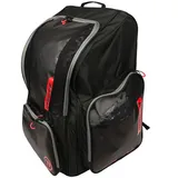 Eishockeytasche mit Rollen Warrior  Pro Roller Backpack Senior - schwarz und grau