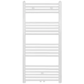 Belrad Badheizkörper 1200 x 400 mm 458 W weiß Mittelventil