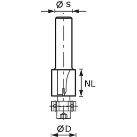 Festool Bündigfräser HW D22/8-OFK
