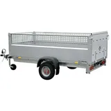 STEMA PKW-Anhänger, BxL: 128 cm x 251 cm, max. Nutzlast 465 kg - silberfarben