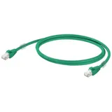 Weidmüller 1251590400 RJ45 Netzwerkkabel, Patchkabel CAT 6a S/FTP 40.00 m Grün Flammwidrig 1 St.