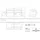 Villeroy & Boch Collaro Waschtischunterschrank C090B0VM 140x54,8x50cm, Waschtisch rechts, mit LED-Beleuchtung, taupe