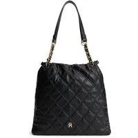 Tommy Hilfiger TH FEMININE TOTE Shopper Kunstleder Black