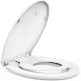 STOREMIC Toilettendeckel Mit Absenkautomatik,Klodeckel Mit Magnetisch Zu Befesti