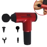 Gymform Gymform® Massagepistole Massage Gun mit 4 Massageköpfen Percussion Massager