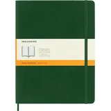 Moleskine Notizbuch liniert XL 19 x 25 cm Myrtengrün