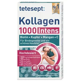 Tetesept Kollagen 1000 Intens Tabletten 30 St.