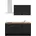 Nobilia Küchenzeile Touch I 180 cm schwarz