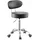 Vevor Arbeitshocker Kunstleder 74-90 cm schwarz höhenverstellbar