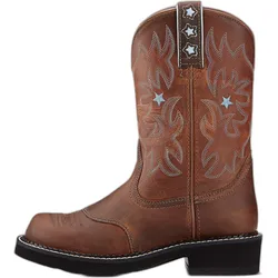 Westernstiefel aus Leder Frau Ariat Probaby 37