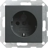 Gira Schuko-Steckdose Anthrazit 2 St.