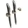 Eichner Stiftehalter Metall Silber