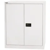 Bisley Aktenschrank Universal Flügeltürenschrank in Verkehrsweiß - Maße: H 100 x B 91 x T 40 cm weiß